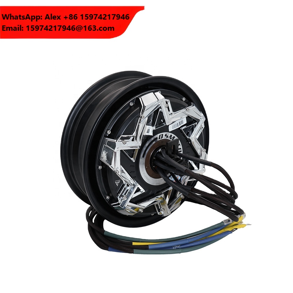 12000W Electric Motorcycle Hub Motor - Motor QS de 12x3.5 Pulgadas QS260