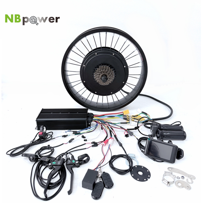 Kit de conversión de bicicleta - 5000W Hub Motor Kit 72V reseña y precio