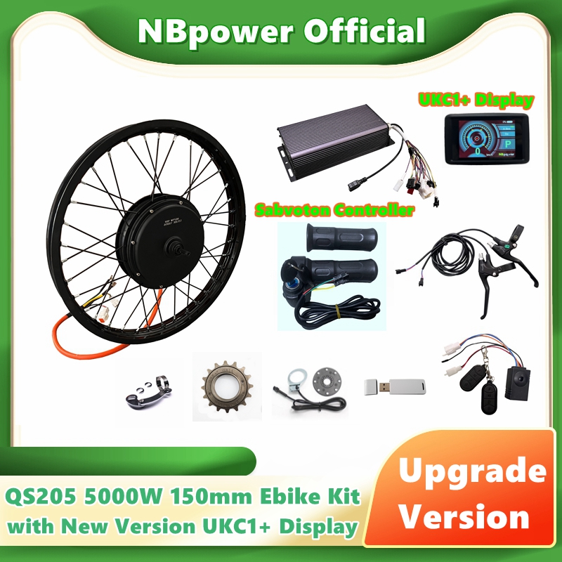 NBpower/QS205 5000W V3 150mm M - 5000W Hub Motor Kit 72V reseña y precio