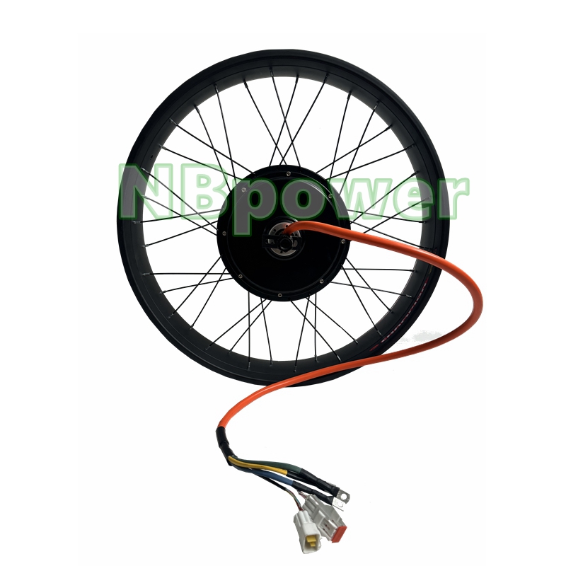 NBpower QS205 72V 5000W 170/19 - 5000W Hub Motor Kit 72V reseña y precio