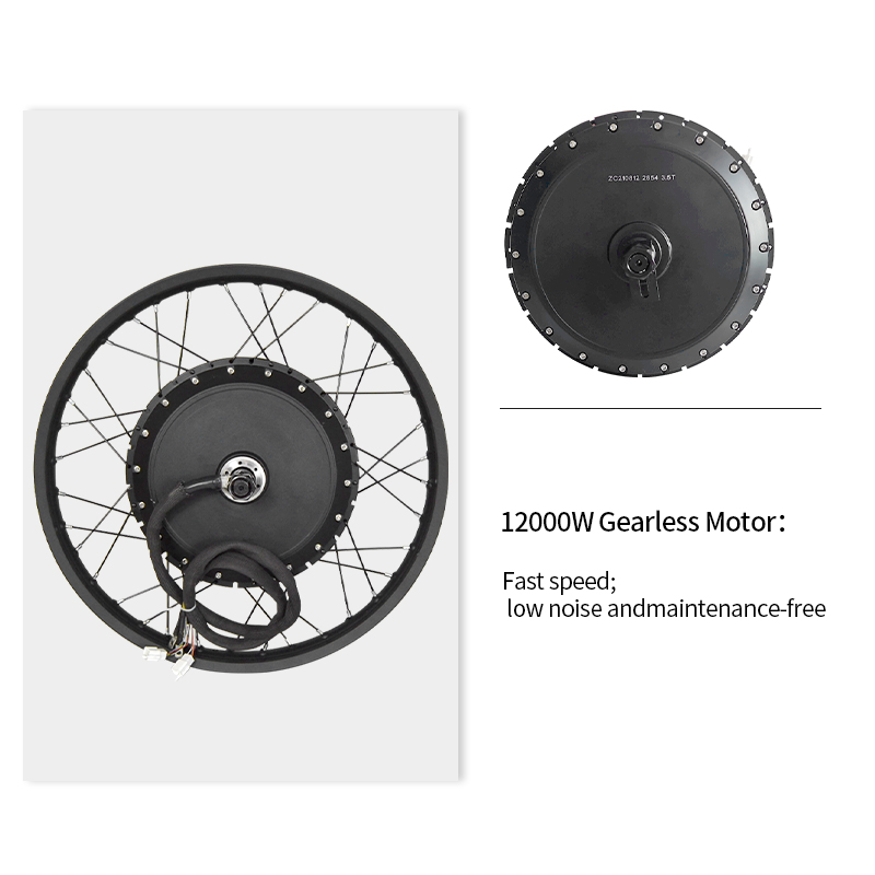 Kit de conversión de motocicle - 12000W Electric Motorcycle Hub Motor reseña y precio