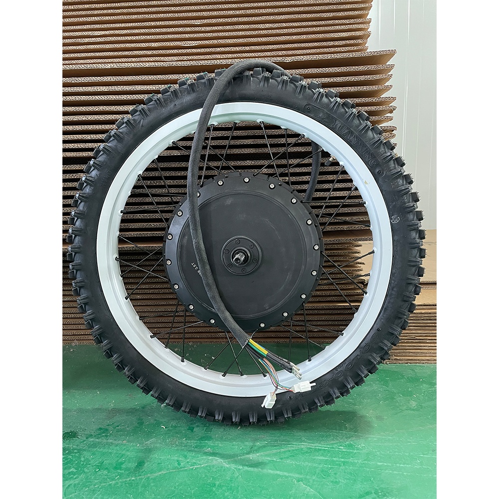 Kit de conversión de bicicleta - 72V 8000W Brushless Hub Motor reseña y precio